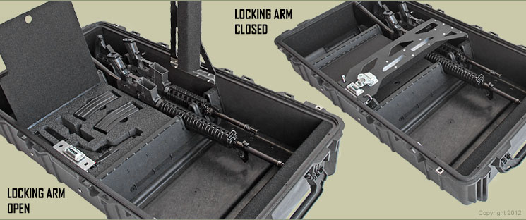 8 Pack Custom Gun Case Solution