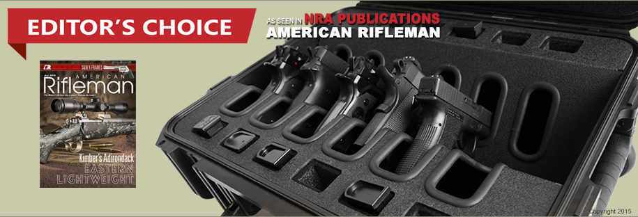 Handgun Case 6 Pack American Rifleman