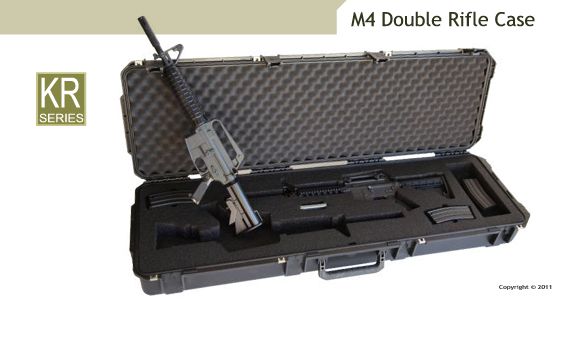 M4 double rifle cases